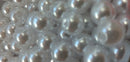 Pérola Inteira com Furo 08mm em ABS( 250Gr)