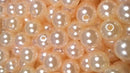 Pérola Inteira com Furo 08mm em ABS( 250Gr)