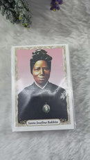 SANTA JOSEFINA BAKHITA - PACOTE C/ 100 SANTINHOS DE PAPEL