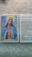 NOSSA SENHORA DA GUIA - PACOTE C/ 100 SANTINHOS DE PAPEL