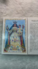 NOSSA SENHORA DA GLÓRIA - PACOTE C/ 100 SANTINHOS DE PAPEL