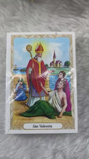 SÃO VALENTIM - PACOTE C/ 100 SANTINHOS DE PAPEL