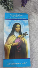 FOLHETO EXPLICATIVO NOVENA DAS ROSAS SANTA TERESINHA 15x21cm