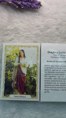 SANTA MÔNICA - PACOTE C/ 100 SANTINHOS DE PAPEL