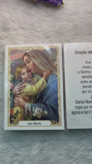 AVE MARIA - PACOTE C/ 100 SANTINHO DE PAPEL