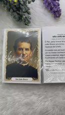 SÃO JOÃO BOSCO - PACOTE C/100 SANTINHOS DE PAPEL