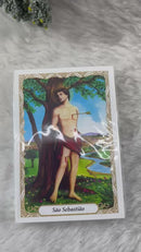 SÃO SEBASTIÃO - PACOTE C/ 100 SANTINHOS DE PAPEL