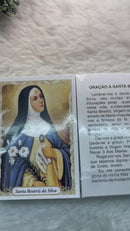 SANTA BEATRIZ DA SILVA - PACOTE C/100 SANTINHOS DE PAPEL