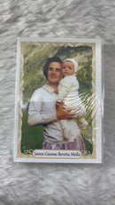 SANTA GIANNA BERETTA MOLLA - PACOTE C/ 100 SANTINHOS DE PAPEL