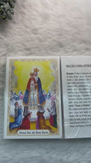 Nossa Senhora do Bom Parto (Pacote com 100) Santinho de Papel