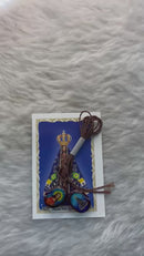 Escapulário acrílico com cordão