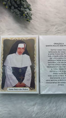 SANTA DULCE DOS POBRES - PACOTE C/ 100 SANTINHOS DE PAPEL