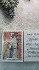 FRANCISCA PAULA DE JESUS (NHÁ CHICA)- PACOTE C/ 100 SANTINHOS DE PAPEL
