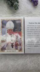 SÃO JOÃO PAULO ll - PACOTE COM 100 SANTINHO DE PAPEL
