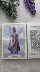 SÃO JANUÁRIO - PACOTE C/ 100 SANTINHOS DE PAPEL