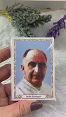 PADRE EUSTÁQUIO - PACOTE C/ 100 SANTINHOS DE PAPEL