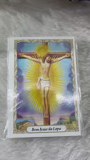 BOM JESUS DA LAPA - PACOTE C/ 100 SANTINHOS DE PAPEL