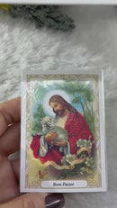 BOM PASTOR - PACOTE C/ 100 SANTINHOS DE PAPEL