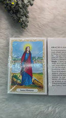 SANTA FILOMENA - PACOTE C/ 100 SANTINHOS DE PAPEL