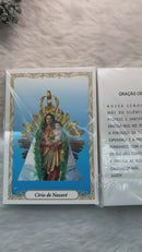 CÍRIO DE NAZARÉ - PACOTE COM 100 SANTINHO DE PAPEL