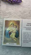 MÃE RAINHA PACOTE C/ 100 SANTINHOS DE PAPEL