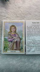 SANTA INÊS - PACOTE C/ 100 SANTINHOS DE PAPEL