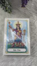 SÃO VITO - PACOTE C/ 100 SANTINHOS DE PAPEL