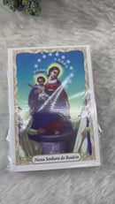 NOSSA SENHORA DO ROSÁRIO - PACOTE C/ 100 SANTINHOS DE PAPEL