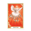 DIVINO ESPÍRITO SANTO FUNDO VERMELHO - PACOTE C/ 100 SANTINHOS DE PAPEL