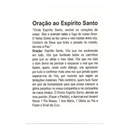 DIVINO ESPÍRITO SANTO FUNDO VERMELHO - PACOTE C/ 100 SANTINHOS DE PAPEL