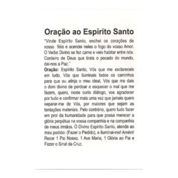 DIVINO ESPÍRITO SANTO FUNDO VERMELHO - PACOTE C/ 100 SANTINHOS DE PAPEL
