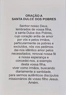 SANTA DULCE DOS POBRES - PACOTE C/ 100 SANTINHOS DE PAPEL