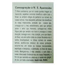 NOSSA SENHORA APARECIDA - FUNDO AZUL - PACOTE C/ 100 SANTINHOS DE PAPEL