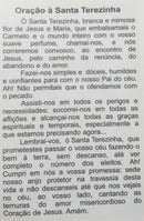 SANTA TEREZINHA - PACOTE C/ 100 SANTINHOS DE PAPEL