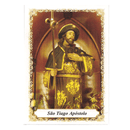 SÃO TIAGO APÓSTOLO - PACOTE C/ 100 SANTINHOS DE PAPEL