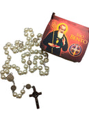 Terço Pérola de São Bento com 7 medalhas